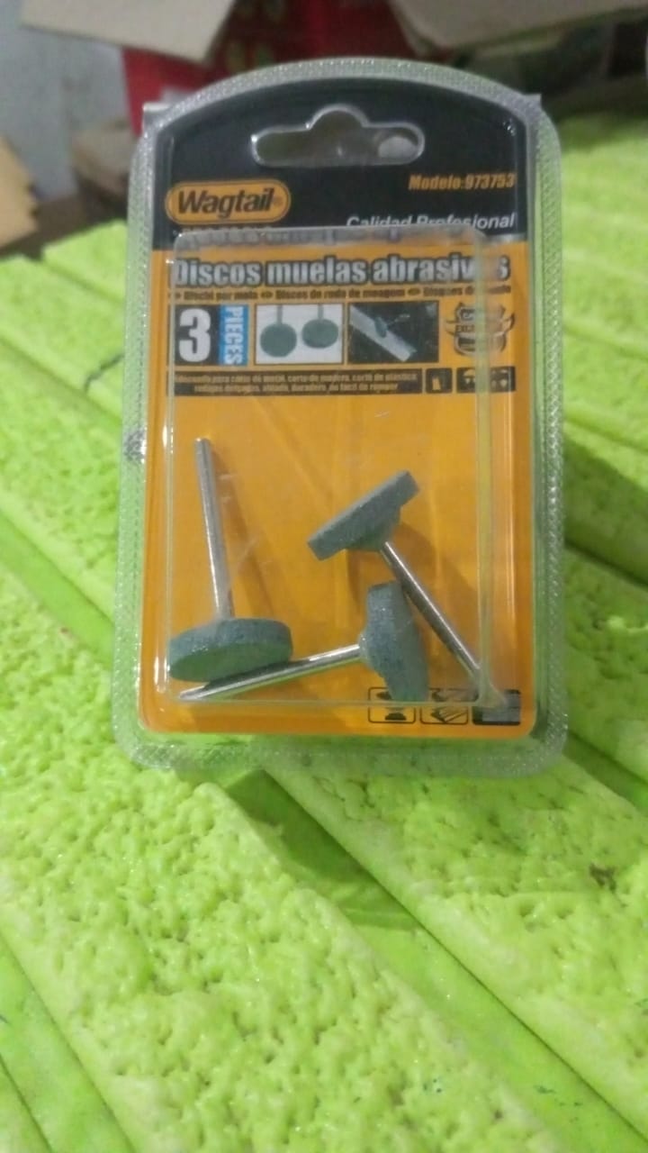 Grinding Head Abrasive Tool Mounted Stone (3 Pcs Set) Grinding Head Abrasive Tool Mounted Stone (3 Pcs Set)